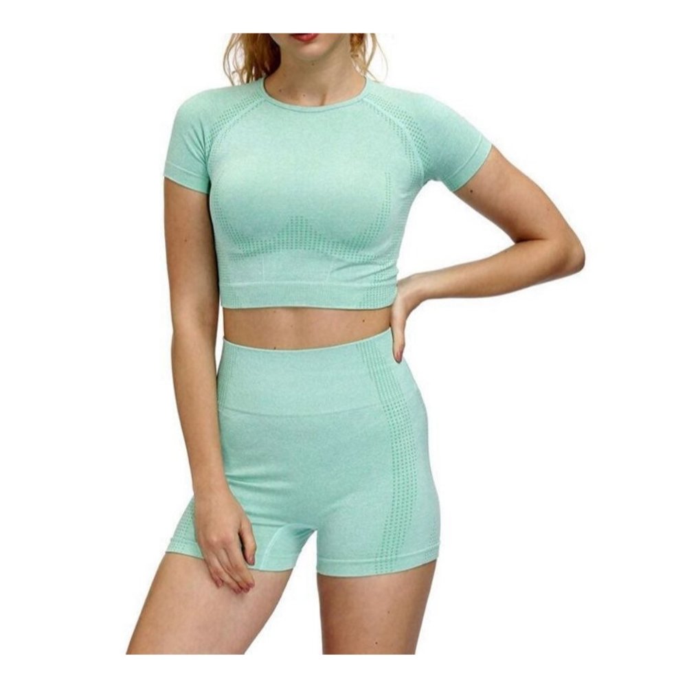 Vital Seamless Shorts & Crop Top Set